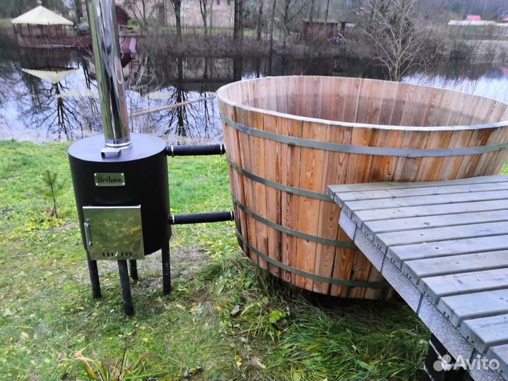 Печь из нержавеющей стали для купели, бассейна