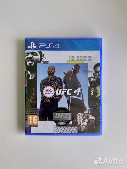 UFC 4 PS4 Новый Диск