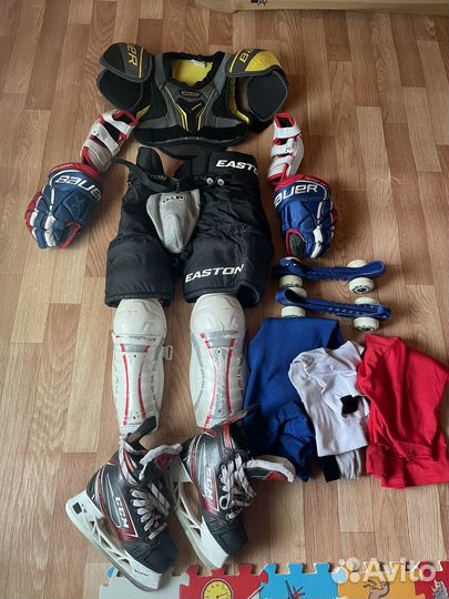 Хоккейная форма детская возраст 6-8 лет