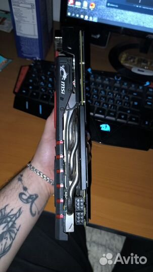 Видеокарта на запчасти amd radeon r9 380 4g