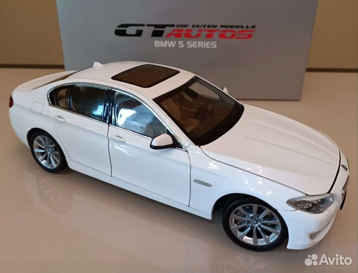 BMW 5 VI (F10/F11/F07) 09-11г. Белый 1:18
