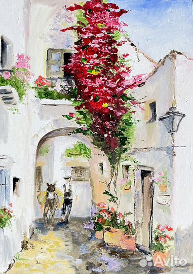 Картина Пейзаж 25*35 маслом