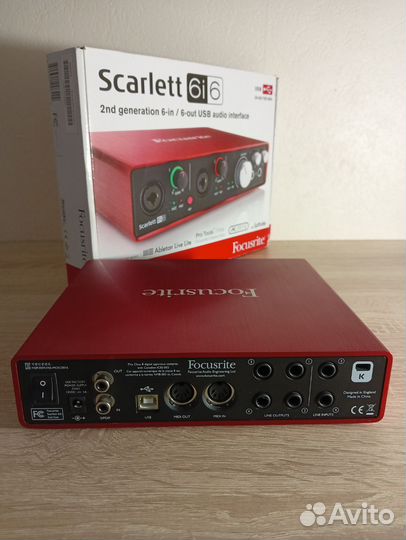 Звуковая карта Focusrite