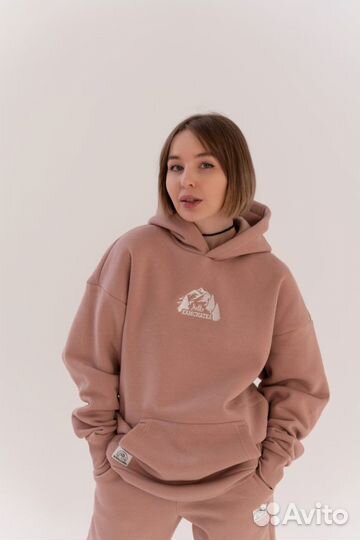 Худи «Лес и Горы», Бежевый