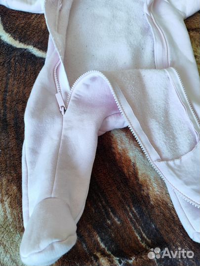 Боди для девочки теплый