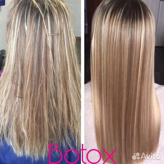 Ботокс кератиновое выпрямление реконструкция волос