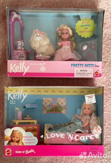 Barbie Kelly Pretty Kitty 2002 nrfb