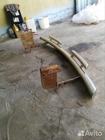 Защита переднего + заднего бампера Nissan X-Trail