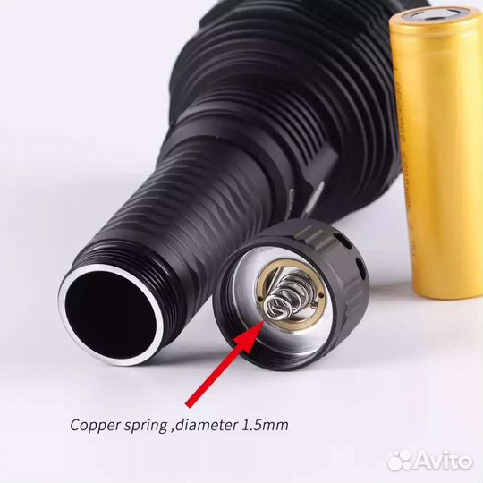 Фонари мощные Convoy L8, 3X21A SBT90.2 5400 лм