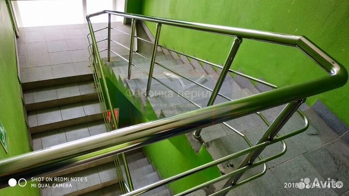 Перила из нержавеющей стали