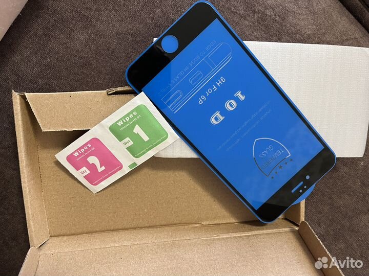 Защитное стекло на iphon 6+