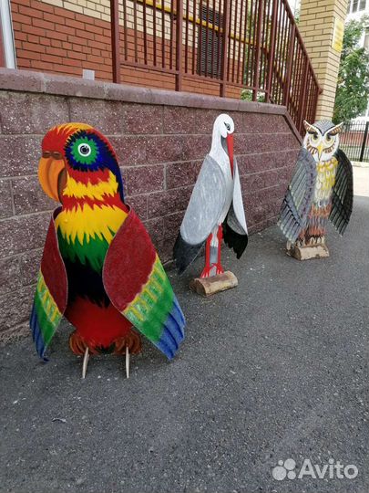 Декор. Фигуры из дерева