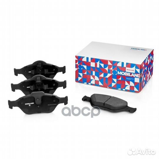 429102260 колодки дисковые передние Ford Fiest