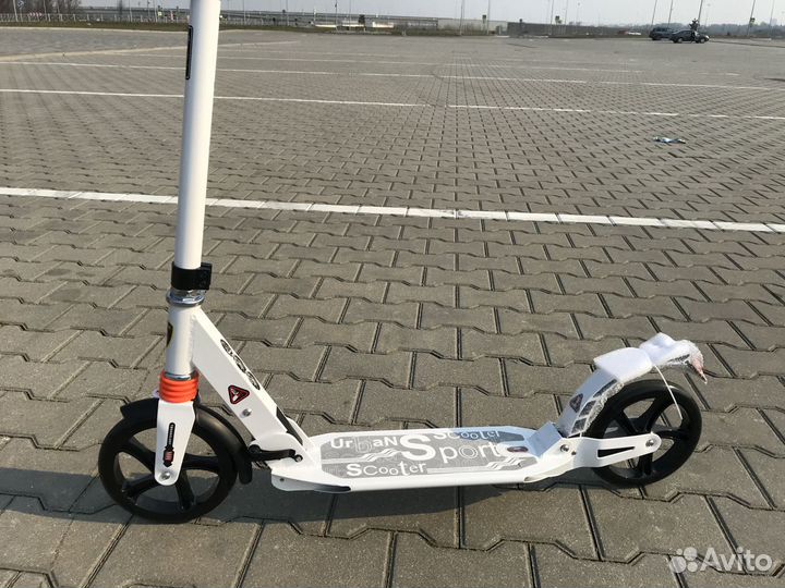 Самокат xz-116-c два амортизатора