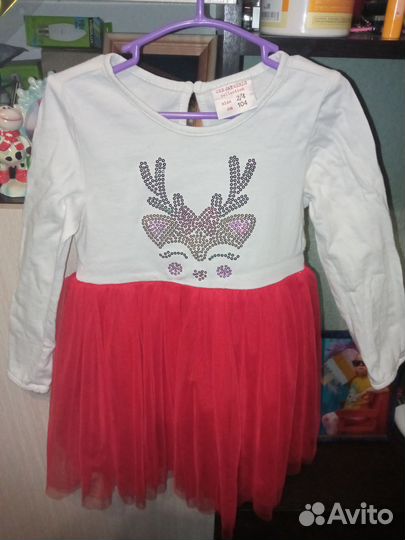 Платье(новогодние платье для девочки)