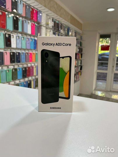 Samsung Galaxy A03 Core 2/32gb чёрный новый