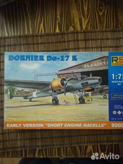 Сборная модель самолета 1 72