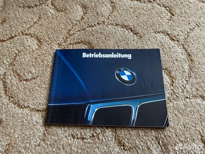 BMW Е34. Инструкция по эксплуатации оригинал