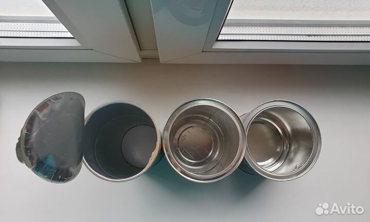 Банка от принглс, нескафе