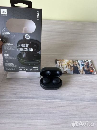 Беспроводные наушники jbl free 2