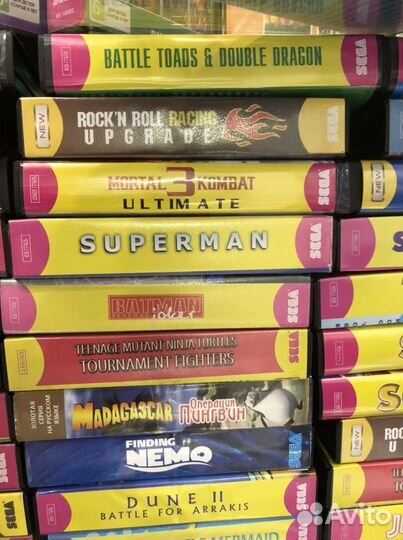 Картриджи sega Червяк Джим