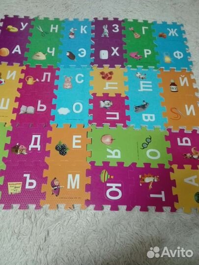 Детский коврик пазл