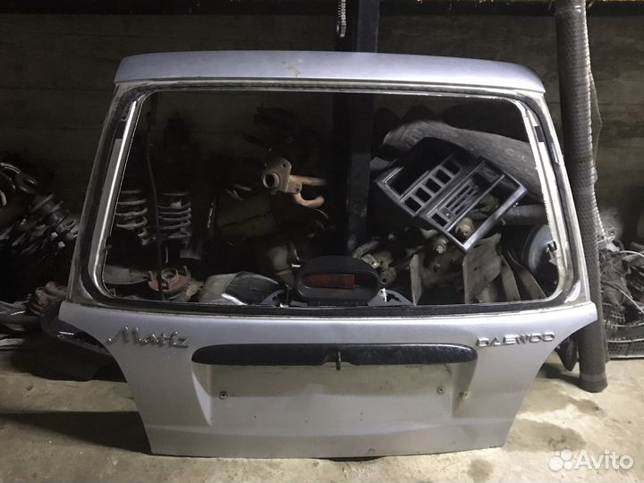 Крышка багажника Daewoo Matiz битая слегка