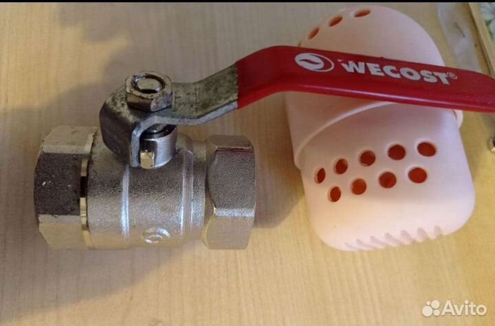 Кран шаровый wecost DN25 1 PN20