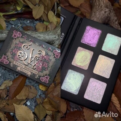 Палетка хайлайтеров Shellwe Makeup