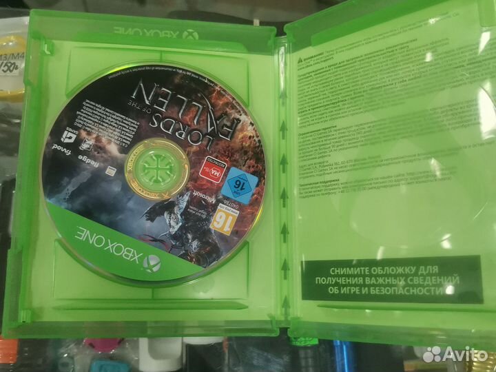 Диск Lords of Fallen Xbox One/series