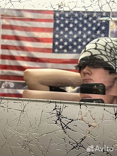 Шапка sk8 паутина, вязанная шапка y2k