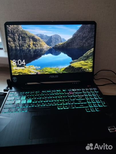 Игровой ноутбук asus tuf gaming fx 505