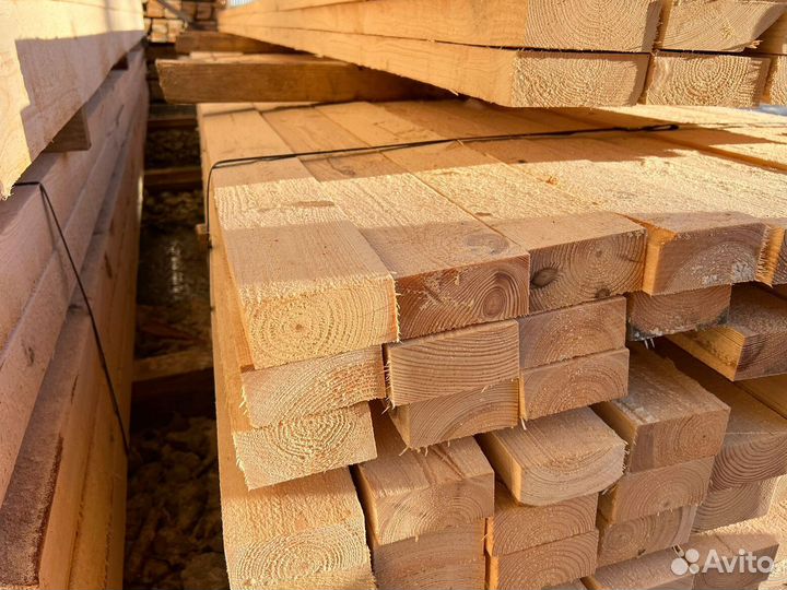 Брус обрезной 200х200х6000мм