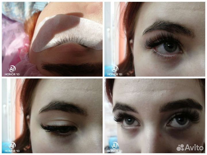 Наращивание ресниц классика, 2 Д