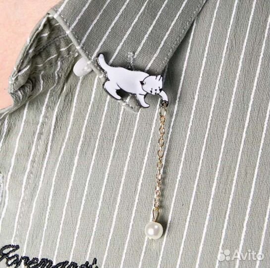 12 брошей Котики. Новые