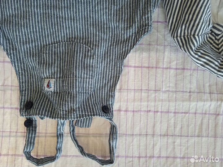 Полукомбинезон летний на мальчика 80 размер