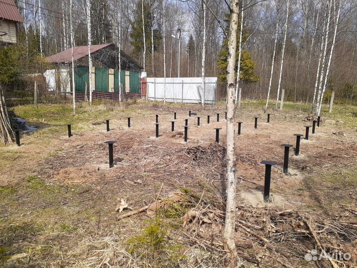 Винтовые сваи под ключ / Фундамент за 1 день