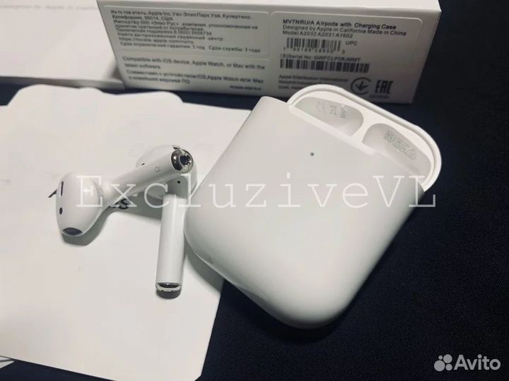 Беспроводные наушники Airpods 2 (Airoha 1562U)