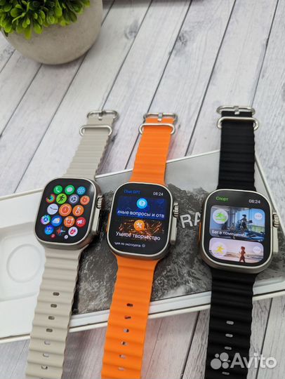 Apple Watch ultra 2 (HK 9 ultra 2) 60гц гарантия