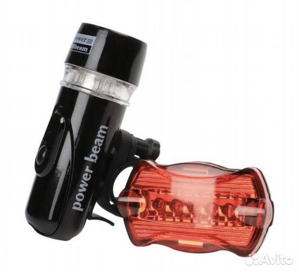 Комплект велофонарей передний и задний