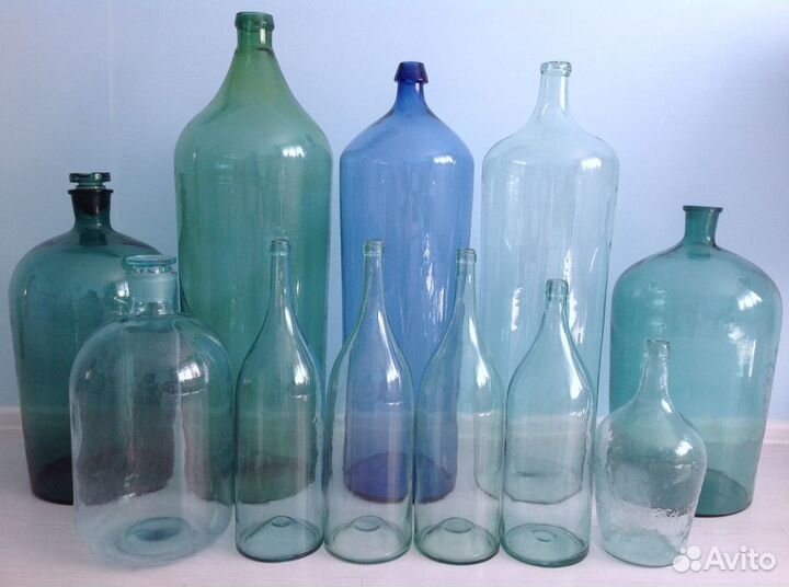 Бутыли старинные