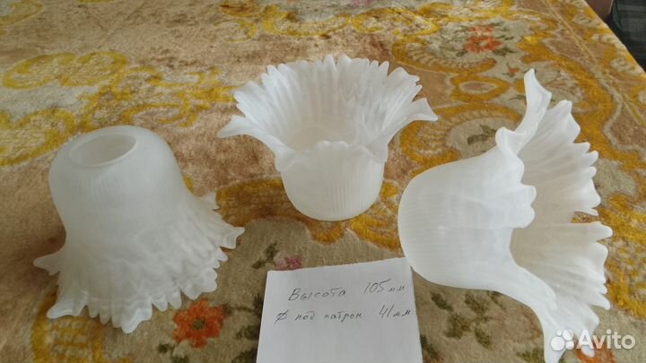 Плафоны для люстры стеклянные. Разные виды