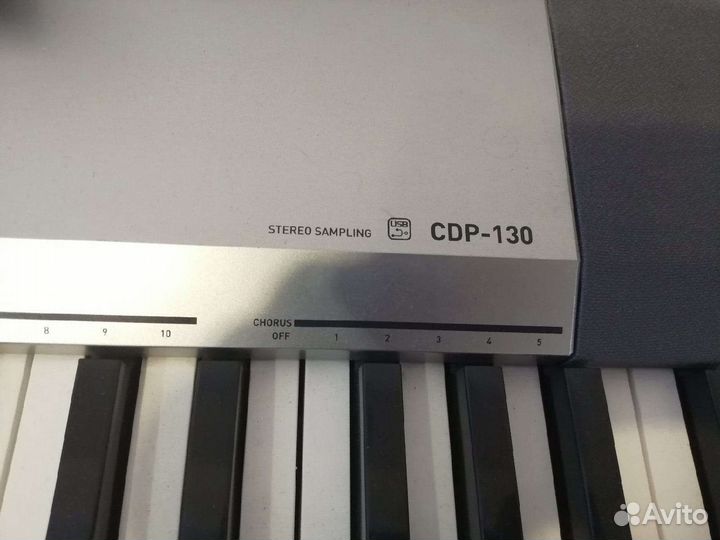 Цифровое пианино casio cdp 130