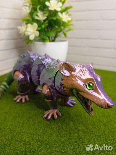 Опоссум 3Д игрушка 22 см