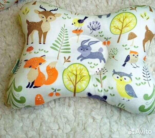 Подушка ортопедическая для новорожденных