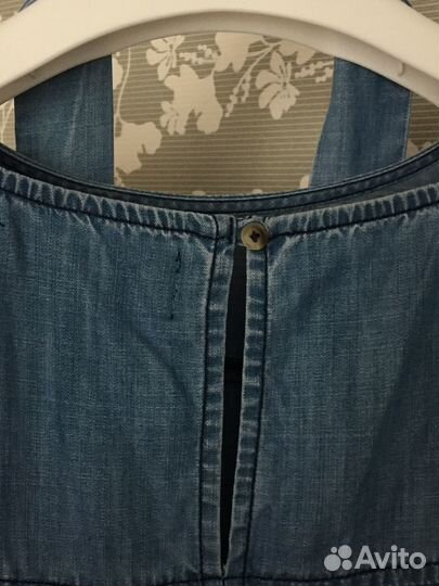 Платье джинсовое 52-54 размер