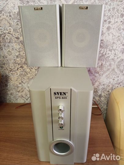 Усилитель-сабвуфер sven SOS-820