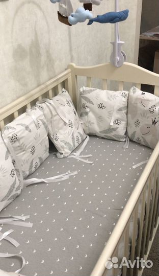 Детская кровать с матрасом