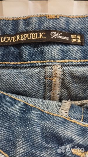 Джинсы Zara, юбка love republik