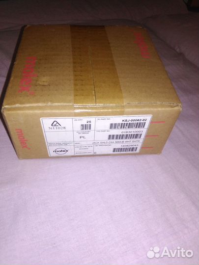 Экранированный розеточный модульMolex ksj-00062-02